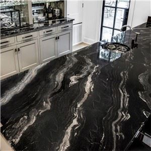 Agatha Black Granite Countertops