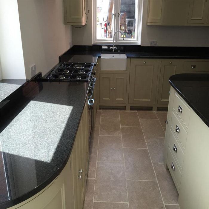 Black Pearl Granite Kitchen