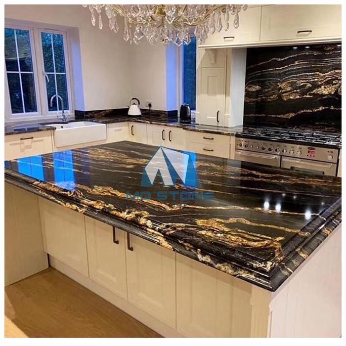 Black Titanium Granite Countertops