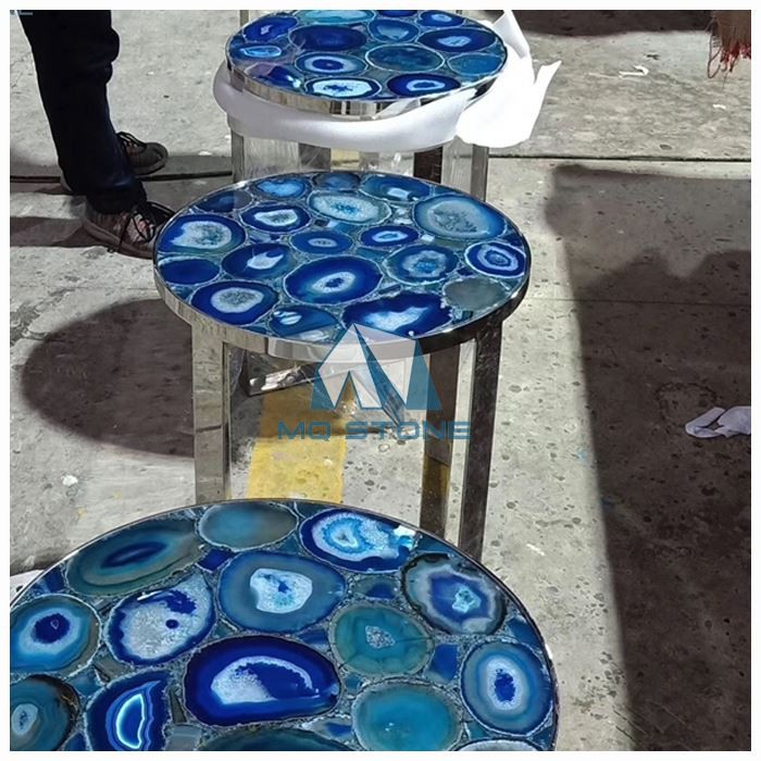 Blue Agate Table