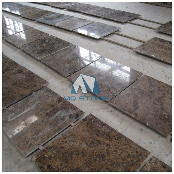 Brown Marble Tile Flooring