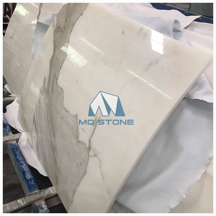 Calacatta Marble Pillar Cover