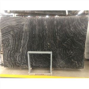 China Zebra Black Marble Slabs