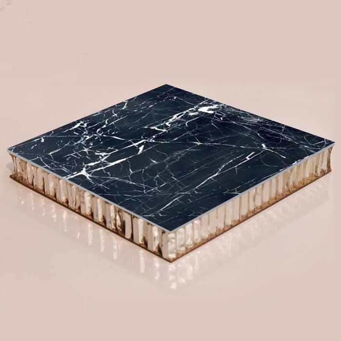 Chinese Black Composite Marble Tile