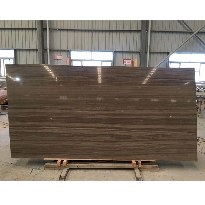 Coffee Brown Wooden Marble Slabs