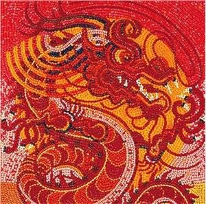 Dragon Mosaic Patterns