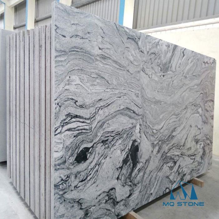 India Viscount White Granite Slab