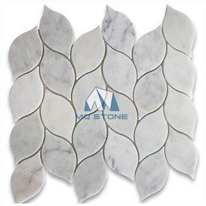 Marble Leaf Mosaic Tile