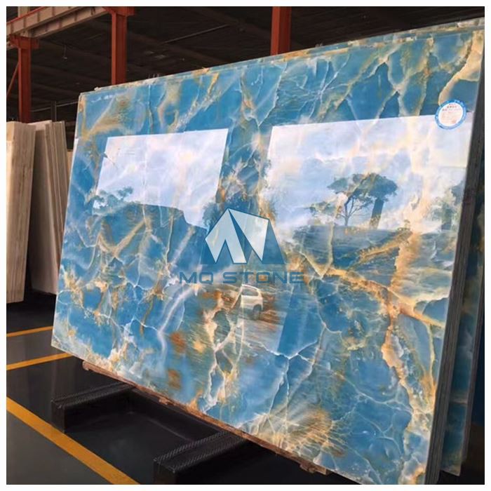 Onyx Blue Marble