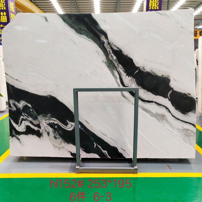 Panda White Marble Slabs