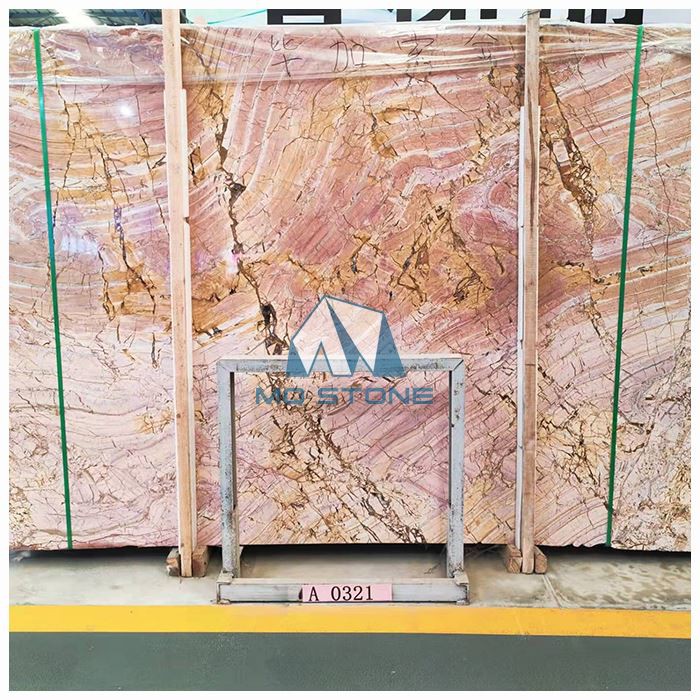 Picasso Gold Marble Slabs