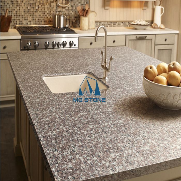 Pink Granite Kitchen Countertops