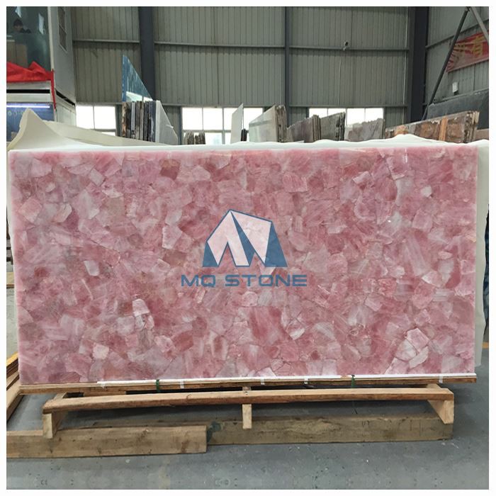 Rose Quartz Stone Slab