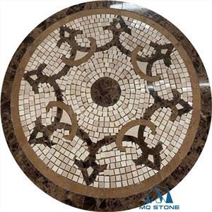 Round Floor Mosaic Medallions