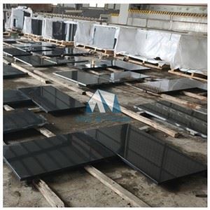 Solid Black Granite Countertops