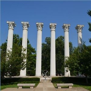Stone Hollow Columns