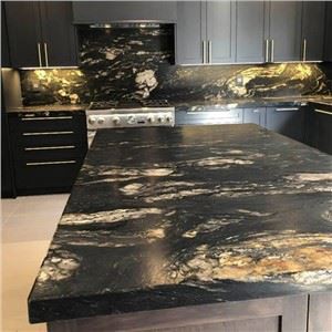 Titanium Black Kitchen Countertops